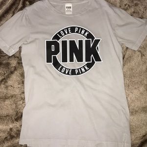 PINK Gray Legging Tee